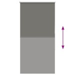 vidaXL Jaluzea cu role opace gri 85x150 cm lățime material 80,7 cm vidaXL Jaluzea cu role opace gri 85x150 cm lățime material 80,7 cm