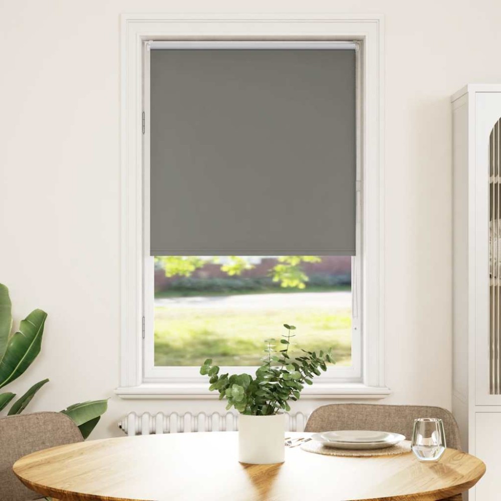 vidaXL Jaluzea cu role opace gri 85x175 cm lățime material 80,7 cm