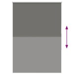 vidaXL Jaluzea cu role opace gri 95x175 cm lățime țesătură 90,7 cm vidaXL Jaluzea cu role opace gri 95x175 cm lățime țesătură 90,7 cm