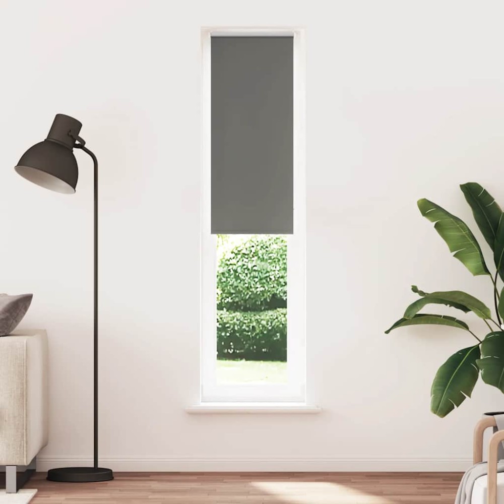 vidaXL Jaluzea cu role opace gri 40x210 cm lățime material 35,7 cm