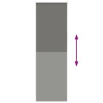 vidaXL Jaluzea cu role opace gri 80x210 cm lățime material 75,7 cm