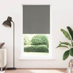 vidaXL Jaluzea cu role opace gri 105x210 cm lățime material 100,7 cm vidaXL Jaluzea cu role opace gri 105x210 cm lățime material 100,7 cm
