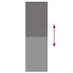 vidaXL Jaluzea cu role opace gri 65x230 cm lățime material 60,7 cm