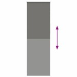 vidaXL Jaluzea cu role opace gri 85x230 cm lățime material 80,7 cm