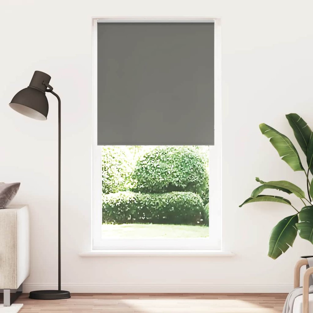 vidaXL Jaluzea cu rolă opaca gri 105x230 cm Latime material 100,7 cm