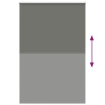 vidaXL Jaluzea cu role opace gri 150x230 cm Lățime material 146,6 cm
