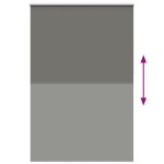 vidaXL Jaluzea cu role opace gri 160x230 cm lățime material 156,6 cm