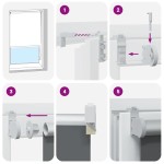 vidaXL Jaluzea cu role opace 140x150 cm lățime material 136,6 cm vidaXL Jaluzea cu role opace 140x150 cm lățime material 136,6 cm