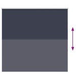 vidaXL Jaluzea cu role opace 155x130 cm Lățime material 151,6 cm