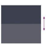 vidaXL Jaluzea cu role opace 150x150 cm Lățime țesătură 146,6 cm