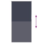 vidaXL Jaluzea cu role opace 85x175 cm lățime material 80,7 cm