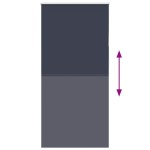vidaXL Jaluzea cu role opace 105x210 cm lățime material 100,7 cm