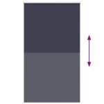 vidaXL Jaluzea cu role opace 125x210 cm lățime material 121,6 cm