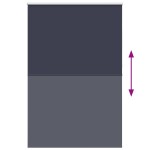 vidaXL Jaluzea cu role opace 150x210 cm Lățime țesătură 146,6 cm