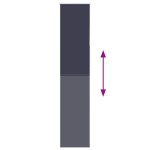 vidaXL Jaluzea cu role opace 55x230 cm lățime material 50,7 cm