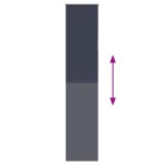 vidaXL Jaluzea cu role opace 60x230 cm lățime material 55,7 cm