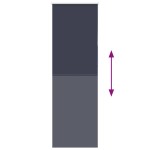 vidaXL Jaluzea cu role opace 75x230 cm lățime material 70,7 cm