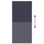 vidaXL Jaluzea cu role opace 115x230 cm Lățime material 110,7 cm