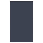 vidaXL Jaluzea cu role opace bleumarin Lățime material 126,6 cm