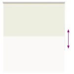 vidaXL Jaluzea cu role opace Ivoar 125x130 cm lățime material 121,6 cm vidaXL Jaluzea cu role opace Ivoar 125x130 cm lățime material 121,6 cm