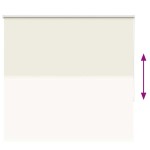 vidaXL Jaluzea cu role opace Ivoar 145x130 cm Lățime material 141,6 cm vidaXL Jaluzea cu role opace Ivoar 145x130 cm Lățime material 141,6 cm