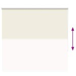 vidaXL Jaluzea cu role opace Ivoar 150x130 cm Lățime material 146,6 cm vidaXL Jaluzea cu role opace Ivoar 150x130 cm Lățime material 146,6 cm