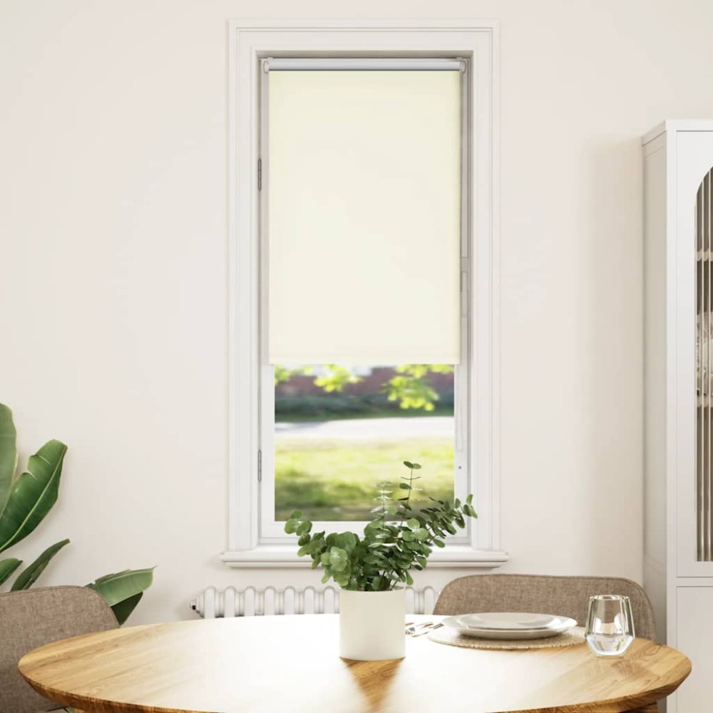 vidaXL Jaluzea cu role opace Ivoar 45x150 cm lățime material 40,7 cm