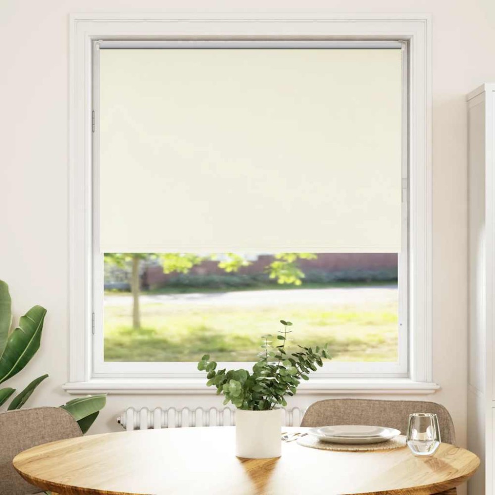 vidaXL Jaluzea cu role opace Ivoar 100x175 cm lățime țesătură 95,7 cm