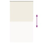 vidaXL Jaluzea cu role opace Ivoar 140x230 cm Lățime material 136,6 cm vidaXL Jaluzea cu role opace Ivoar 140x230 cm Lățime material 136,6 cm