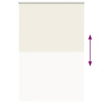 vidaXL Jaluzea cu role opace Ivoar 150x230 cm Lățime material 146,6 cm