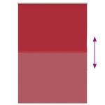 vidaXL Jaluzea cu rolă opaca Roșu 105x150 cm Latime material 100,7 cm vidaXL Jaluzea cu rolă opaca Roșu 105x150 cm Latime material 100,7 cm