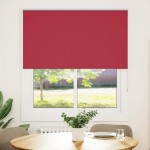 vidaXL Jaluzea cu rolă opaca Roșu 135x175 cm Latime material 131,6 cm vidaXL Jaluzea cu rolă opaca Roșu 135x175 cm Latime material 131,6 cm