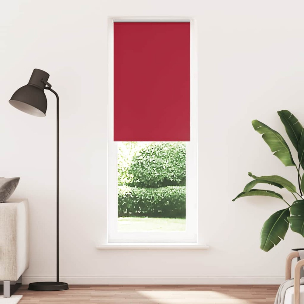 vidaXL Jaluzea cu role opace Roșu 85x210 cm lățime material 80,7 cm