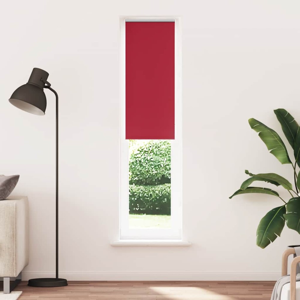 vidaXL Jaluzea cu role opace Roșu 60x230 cm lățime material 55,7 cm