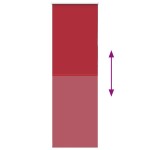 vidaXL Jaluzea cu role opace Roșu 70x230 cm lățime material 65,7 cm