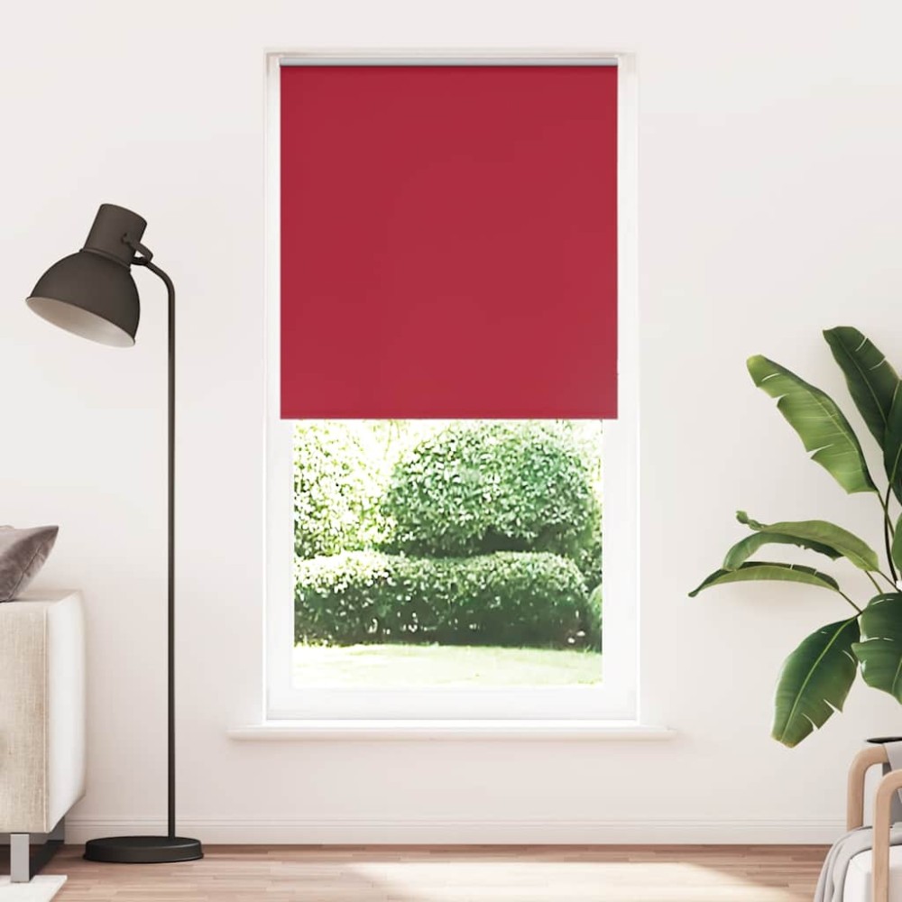 vidaXL Jaluzea cu rolă opaca Roșu 105x230 cm Latime material 100,7 cm