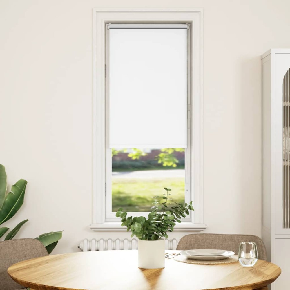 vidaXL Jaluzea cu role opace alb 40x130 cm lățime material 35,7 cm