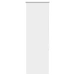 vidaXL Jaluzea cu role opace alb 50x130 cm lățime material 45,7 cm