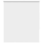 vidaXL Jaluzea cu role opace alb 140x150 cm Lățime material 136,6 cm