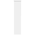 vidaXL Jaluzea cu role opace alb 40x210 cm lățime material 35,7 cm