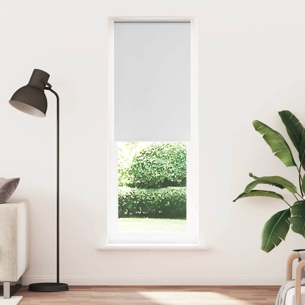vidaXL Jaluzea cu role opace alb 85x210 cm lățime material 80,7 cm