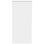 vidaXL Jaluzea cu rolă opaca alb 115x210 cm Lățime materială 110,7 cm