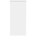 vidaXL Jaluzea cu role opace alb 100x230 cm lățime țesătură 95,7 cm