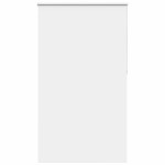 vidaXL Jaluzea cu role opace alb 130x230 cm Lățime material 126,6 cm