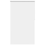 vidaXL Jaluzea cu rolă opaca alb 135x230 cm lățime material 131,6 cm