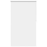 vidaXL Jaluzea cu role opace alb 140x230 cm Lățime material 136,6 cm
