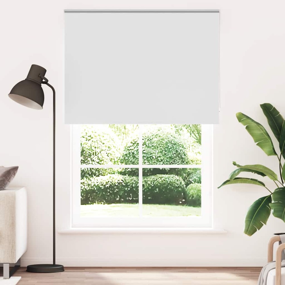 vidaXL Jaluzea cu role opace alb 155x230 cm Lățime material 151,6 cm