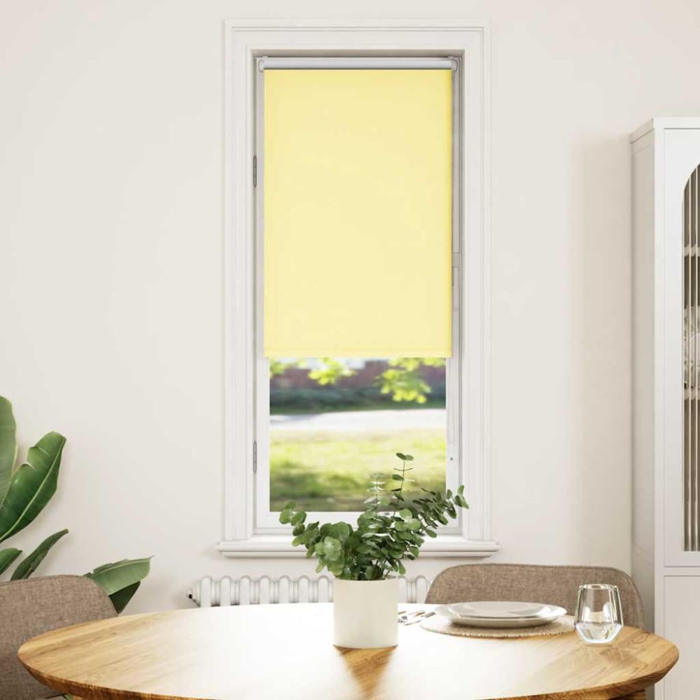 vidaXL Jaluzea cu role opace galben 40x130 cm lățime material 35,7 cm