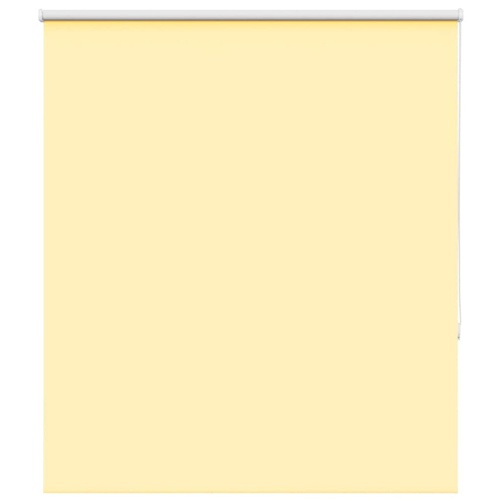 vidaXL Jaluzea cu rolă opaca galben 135x130 cm Latime material 131,6 cm