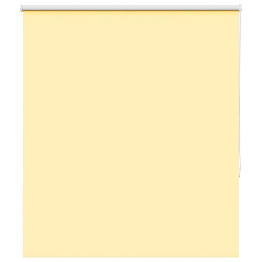 vidaXL Jaluzea cu role opace galben 140x130 cm Lățime material 136,6 cm